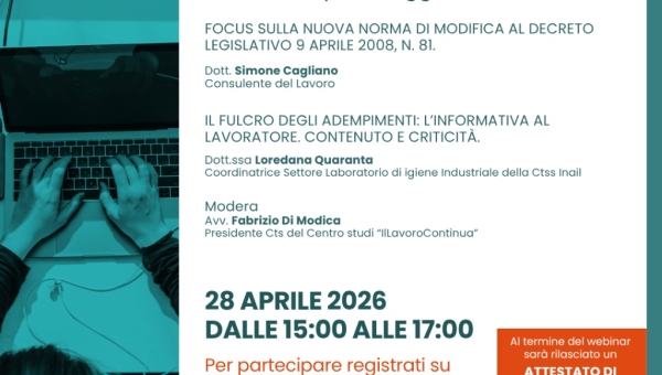 Lavoro agile e sicurezza: nuovi obblighi 2026