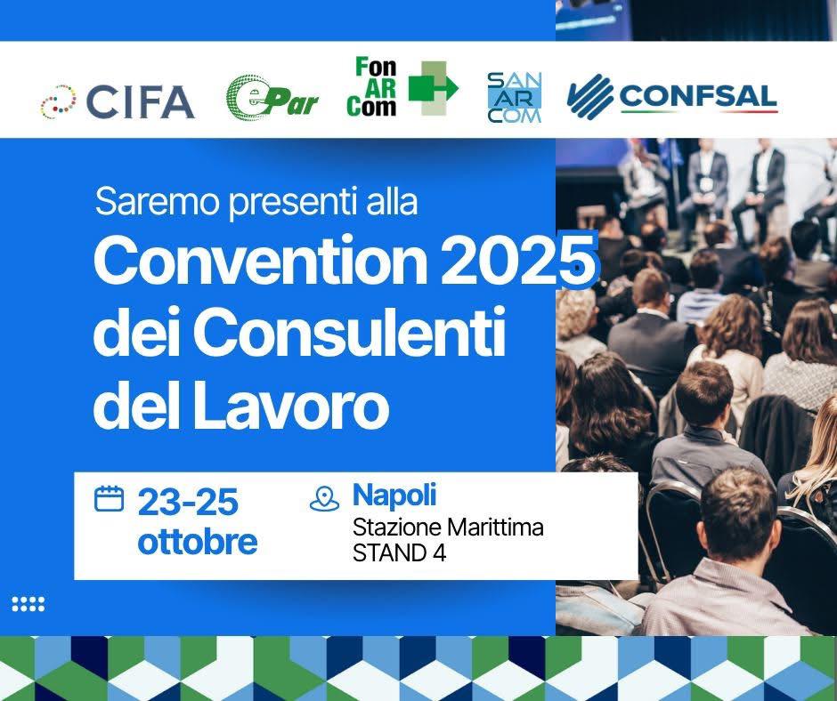 convention consulenti del lavoro 2025